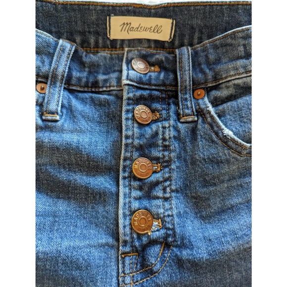 Madewell The Perfect Vintage Crop High Rise Jeans Size 24 - Picture 8 of 14